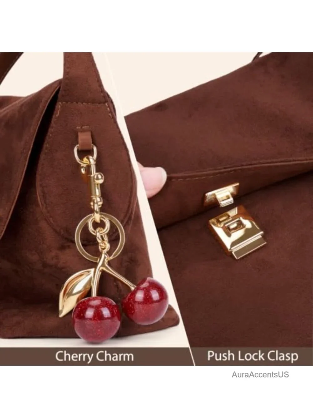 Faux Suede Flap Hobo Shoulder Bag Slouchy Tote